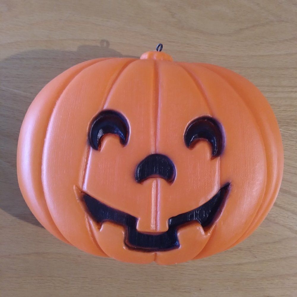 Vintage Blinky Jack-O-Lite Electric Pumpkin Halloween Decoration - Picture 3 of 4